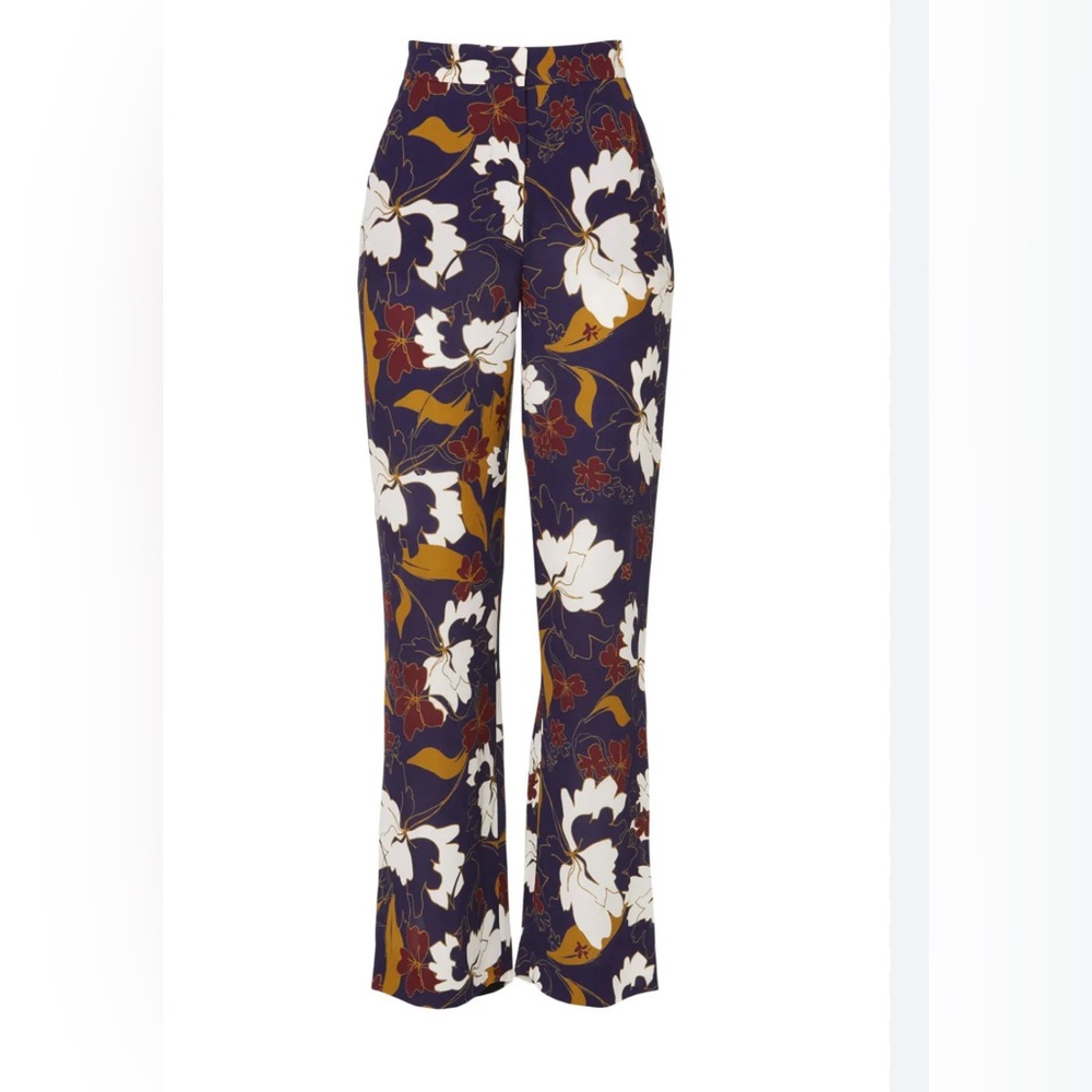 Callas Floral Print Women's Pants IT 38 US 0-2 (Check measurements) MSRP $650